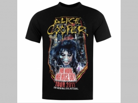Alice Cooper  čierne pánske tričko 100%bavlna
